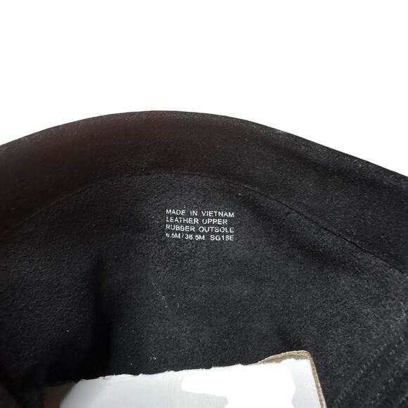 Michael Kors Diva Black Suede Ankle Boots Women’s Size 6.5 - Picture 10 of 10